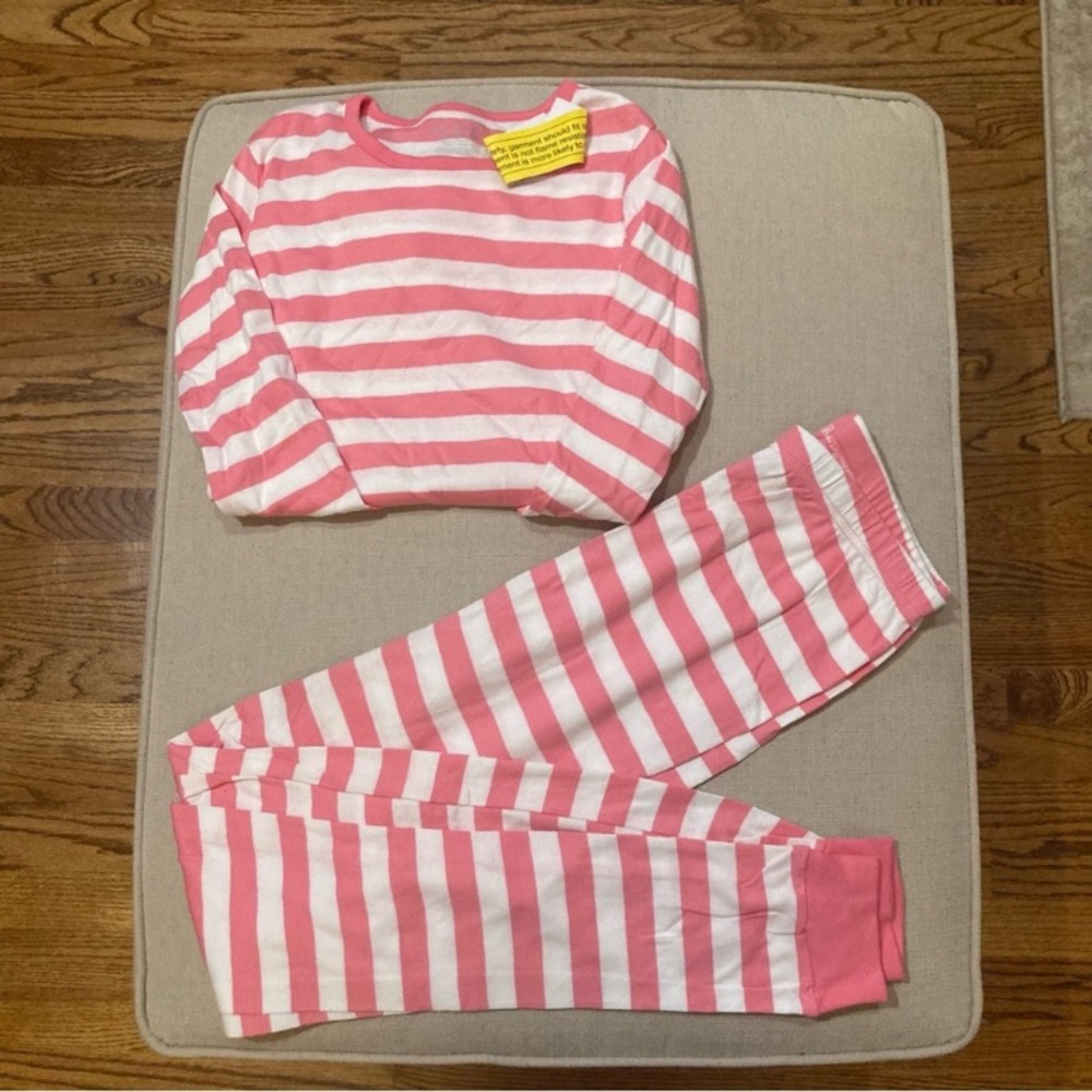 Pink Striped Pajama Set - Picture 1 of 3